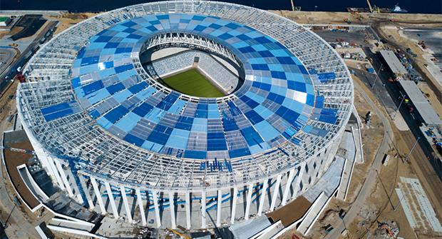 чзмк поставил 2000 тонн конструкций для стадиона нижний новгород